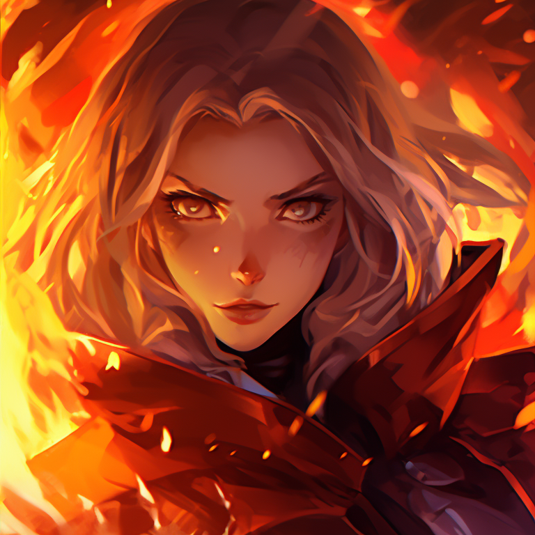 Two characters, intense expression and blazing flames. valorant duelists matching pfp pfp for discord.