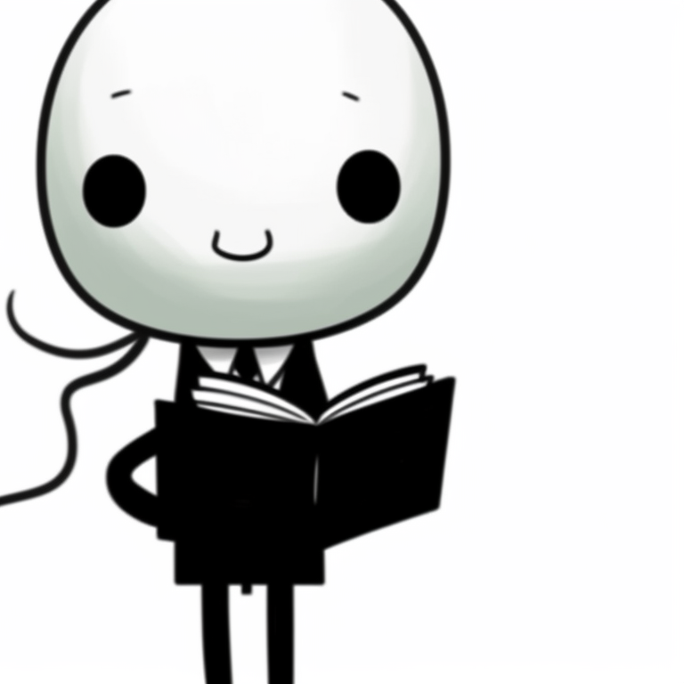 A pair of stickman characters drawn in the style of the classic horror film 'Scream', contrasts of black and white dominate. stickman pfp halloween costume ideas pfp for discord.