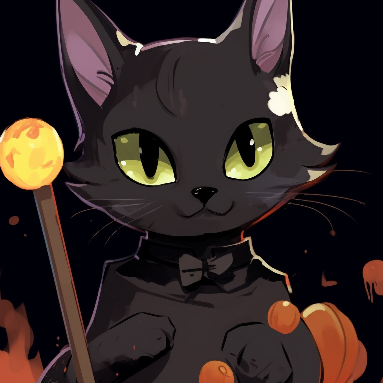 Two bat characters flying, glow effect and dark background, detailed wing patterns. matching halloween animal profile pictures pfp for discord.