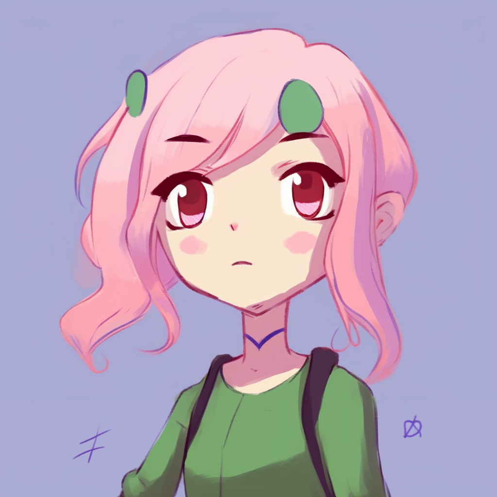 Close-up of Sakura's bright smile, soft pastel colors and smooth lines. cute pfp for school pfp for discord.