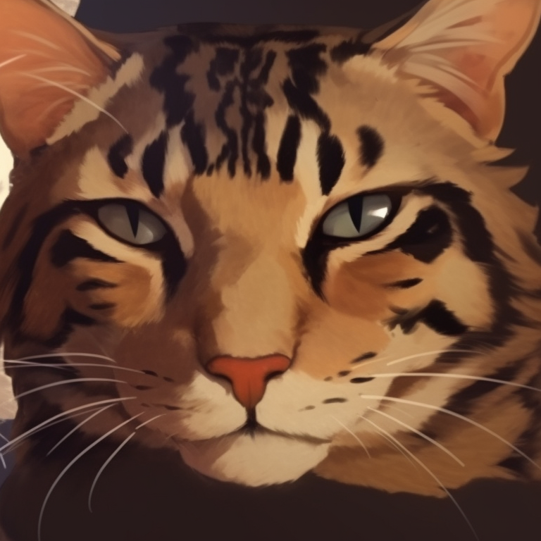Two tiger characters, detailed markings and intense expressions, perched side-by-side. creative matching pfp cat ideas pfp for discord.