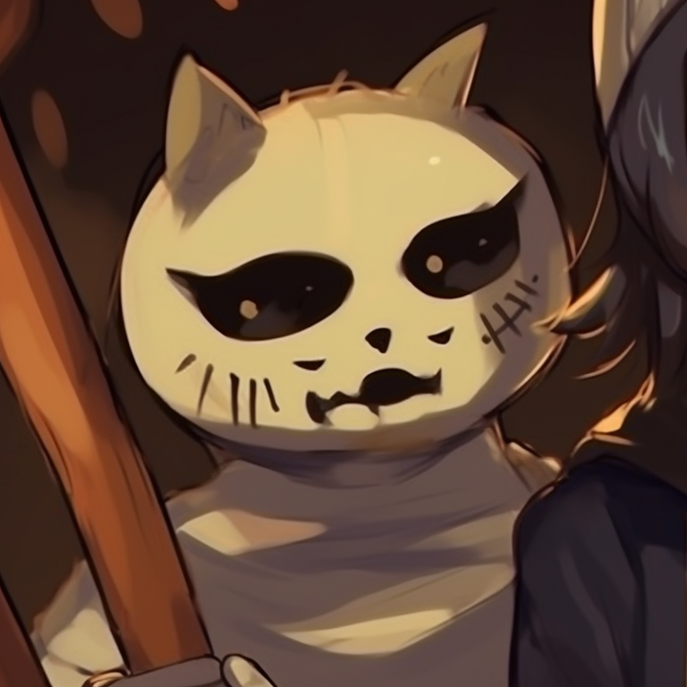 Two mage characters, vibrant magic effects against a midnight blue, wands united ideal matching pfp for halloween pfp for discord.