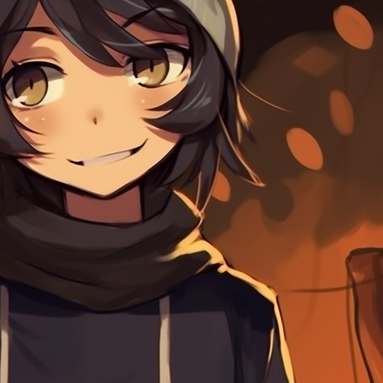 Two mage characters, vibrant magic effects against a midnight blue, wands united ideal matching pfp for halloween pfp for discord.