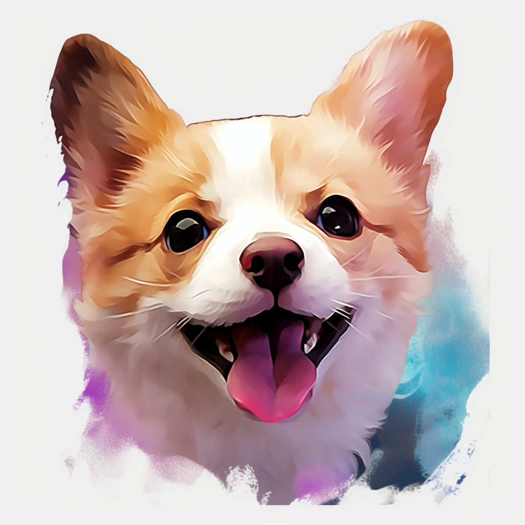 Close-up of a Corgi's cute nose showing detail and texture. cute canine pfp pfp for discord.
