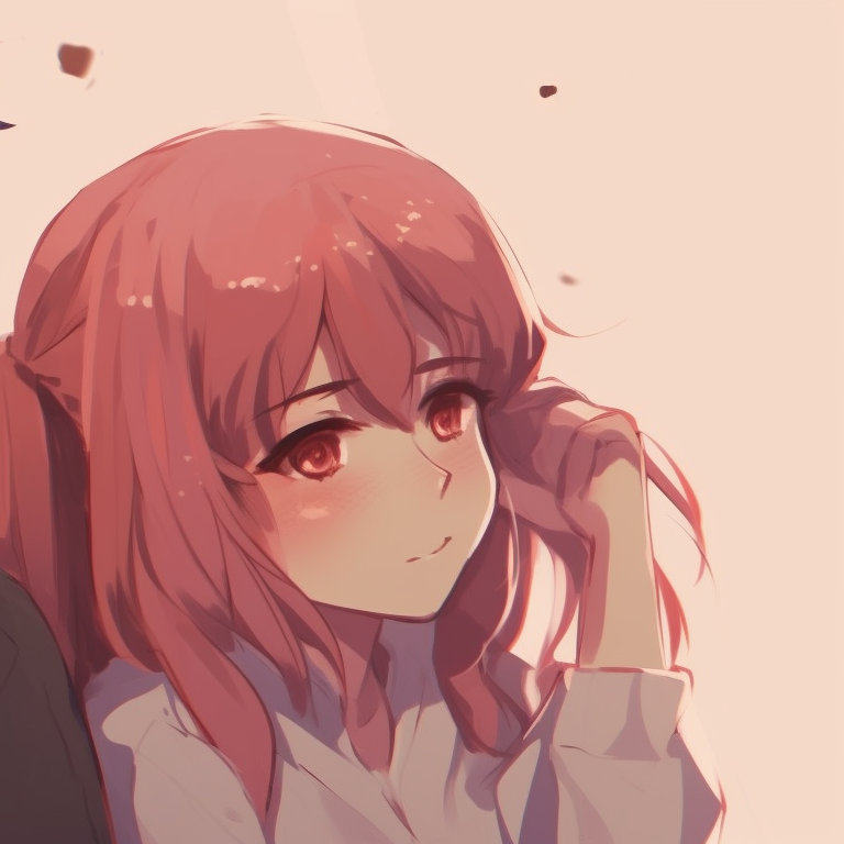 Two characters seated near a moonlit window, tranquil expressions and soft shading. cool anime matching pfp couple pfp for discord.