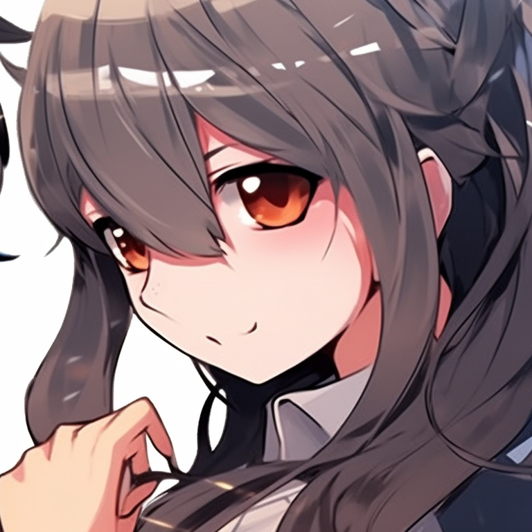 Hori and Miyamura, touching hands with a backdrop of a vivid sunset sky, displaying a peaceful and romantic setting. horimiya matching pfp collection pfp for discord.