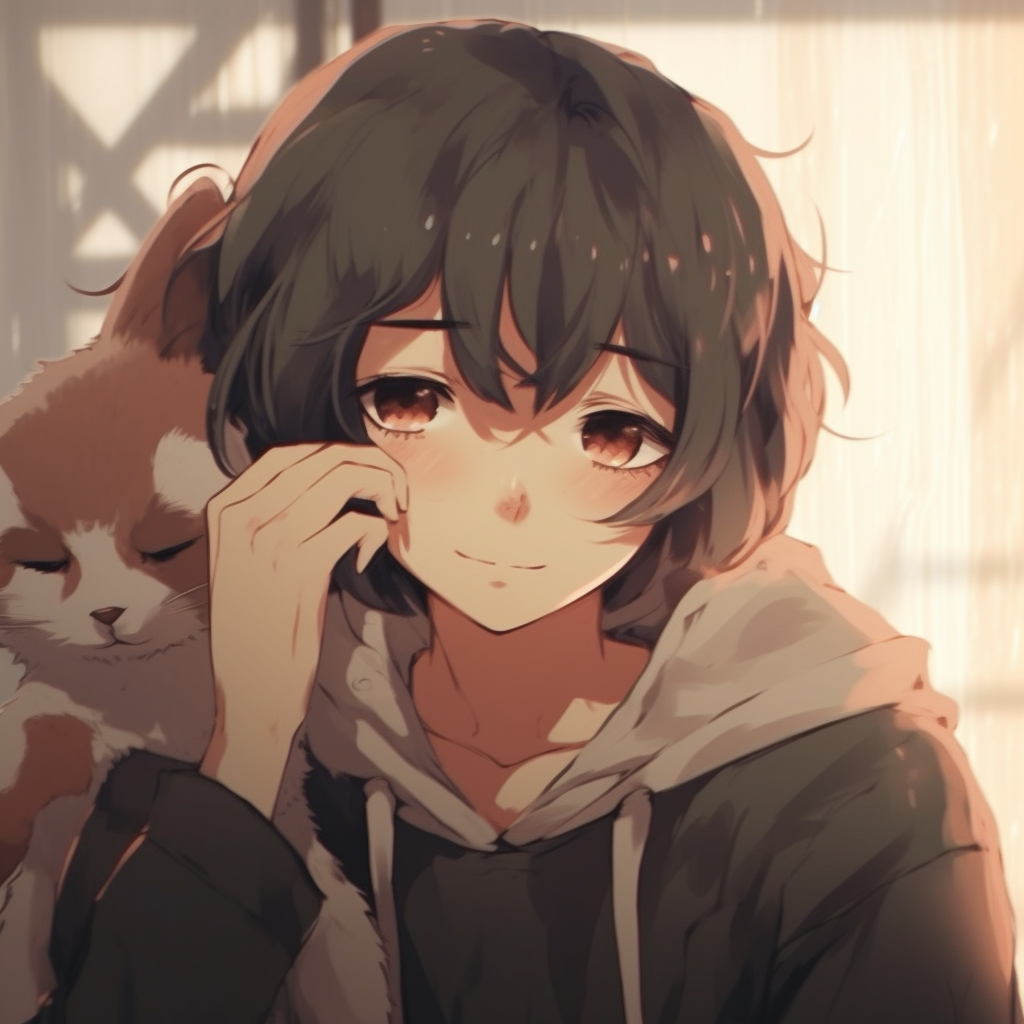 Anime boy with magical elements, glowing accents and fantastical aesthetics. aesthetic anime pfp boy character ideas