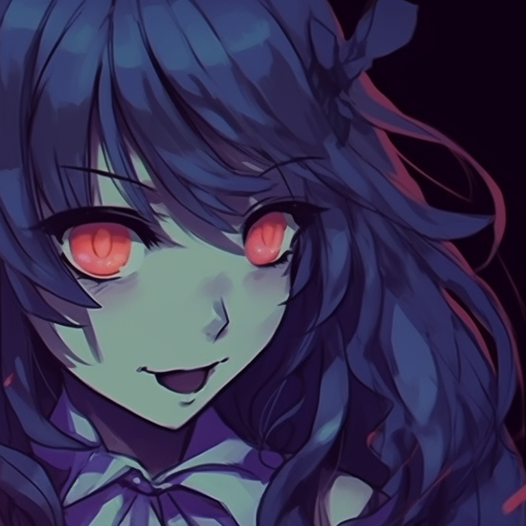 Two characters, one as a zombie, and the other as a werewolf, vivid colors and dramatic expressions. halloween theme matching pfp ideas pfp for discord.