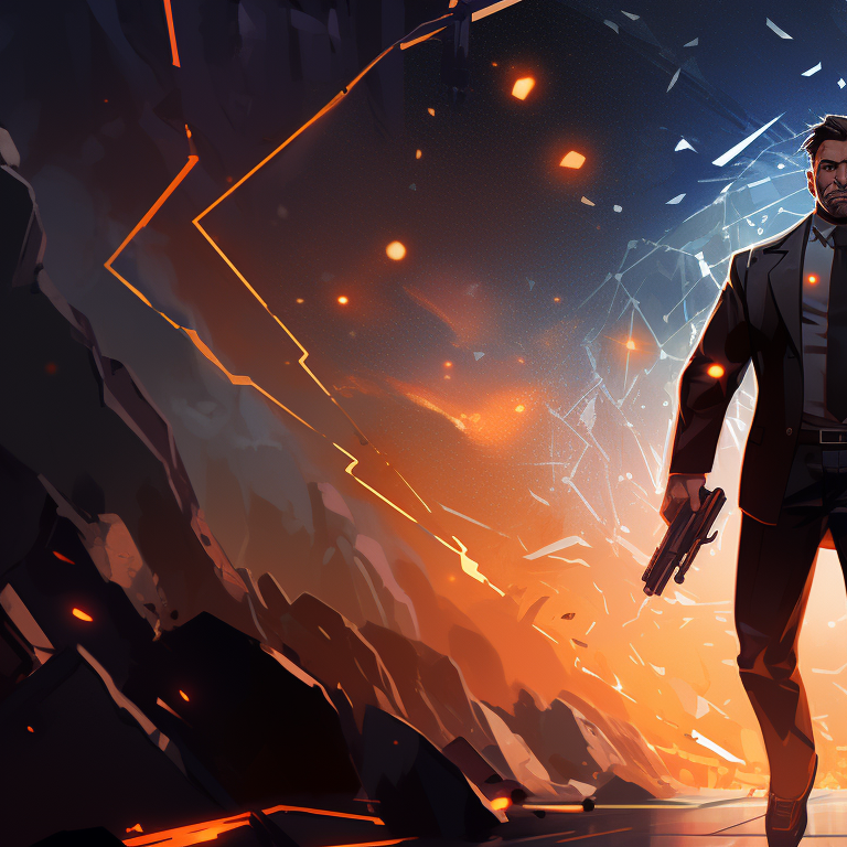 Two agents combining abilities, signified by bright energy surges and kinetic lines. valorant matching pfp designs pfp for discord.