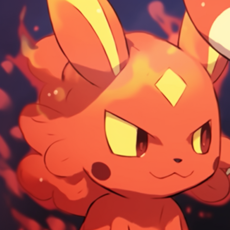 Two psychic type Pokemon, cool color palette and intricate patterns highlighting their psychic abilities. pokemon matching pfp for everyone pfp for discord.