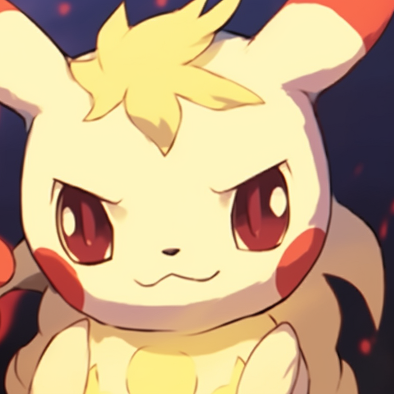 Two psychic type Pokemon, cool color palette and intricate patterns highlighting their psychic abilities. pokemon matching pfp for everyone pfp for discord.