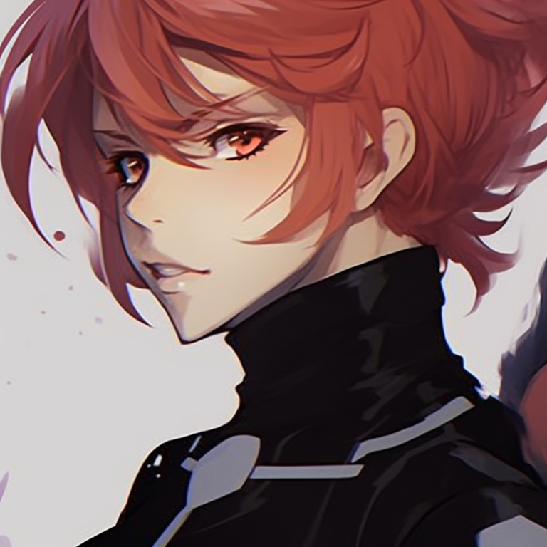 Spotlight on two character faces, meticulously detailed and highly contrasted. aesthetic marvel pfp pfp for discord.