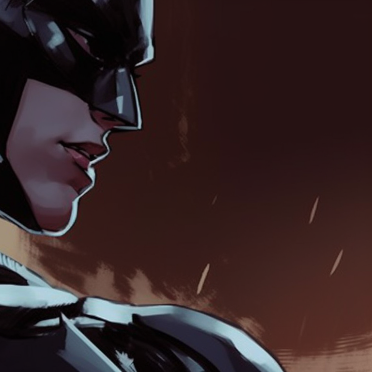 Batman and Catwoman, featured in dark tones with subtle highlighting. batman and catwoman pfp inspirations pfp for discord.