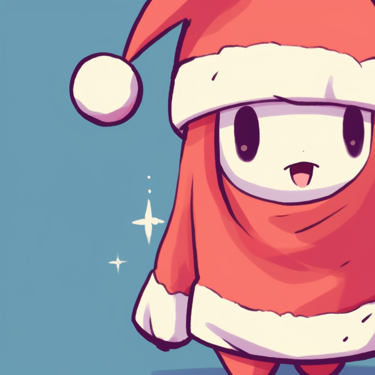 Two ghost characters in holiday sweaters, rich textures and joyful expressions. fun ideas for matching cute ghost christmas pfp pfp for discord.