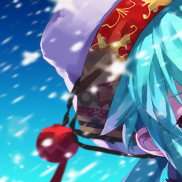 Characters in coordinated holiday attire, saturated hues and sharp details. animated matching hatsune miku christmas pfp options pfp for discord.