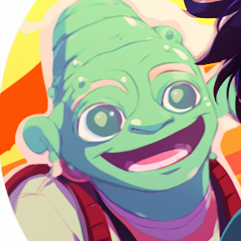 Two characters in unison, comic expressions and bold, contrasting colors funny matching pfp designed for friends pfp for discord.