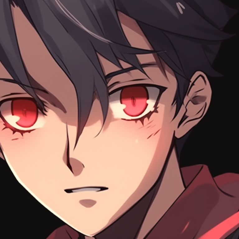 Characters posing with carved pumpkins, vivid colors, Halloween-themed attire. best boy characters for halloween aesthetic anime matching pfp pfp for discord.