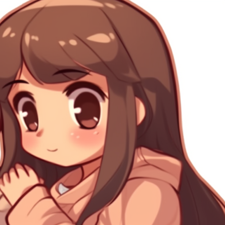 Milk and Mocha pictured against a sunset backdrop, warm hues and silhouettes present. milk and mocha themed pfp pfp for discord.