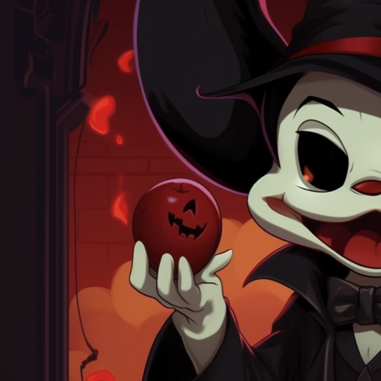 Donald and Daisy in ghost attires, monochrome with stark white highlights. halloween themed disney matching pfp for couples pfp for discord.