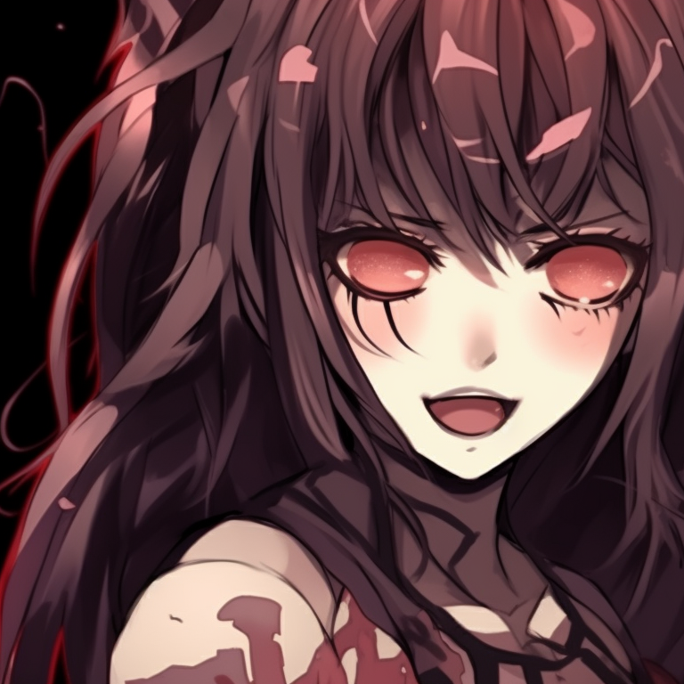 Two characters dressed as specters, semi-transparent details and soft glow, conveying a ghostly presence. halloween themed matching couple anime pfp pfp for discord.