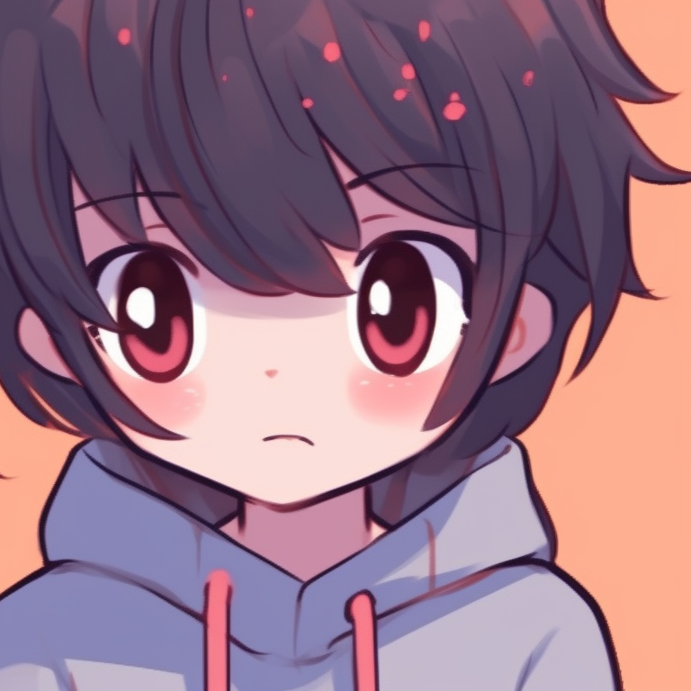 Two chibi characters, pastel colors and exaggerated expressions. cute matching pfp for besties pfp for discord.