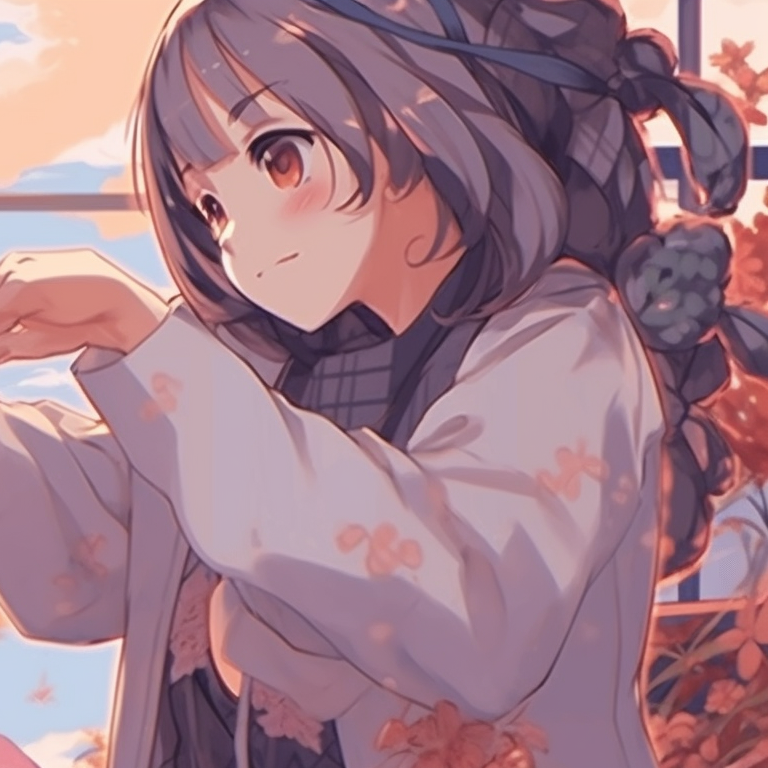 Two characters in punk styled outfits, intense expressions, surrounded by graffiti. anime best friends matching pfp concepts pfp for discord.