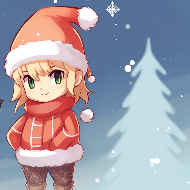 Two characters in a holiday firefight, icy hues and dynamic action valorant christmas pfp matchups pfp for discord.