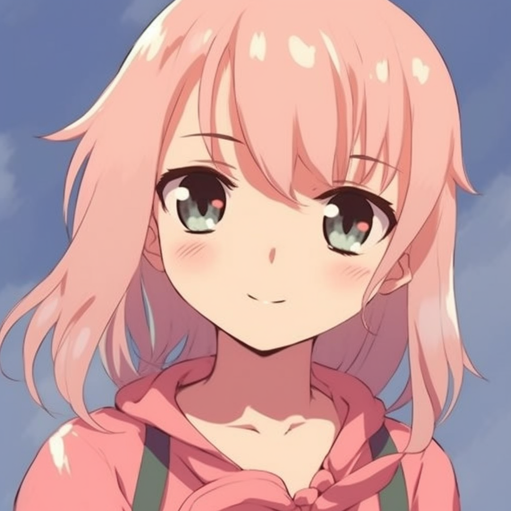 Anime meme PFP with a punchy dialogue, crisp artwork, and pastel colors. amusing anime meme pfp pfp for discord.