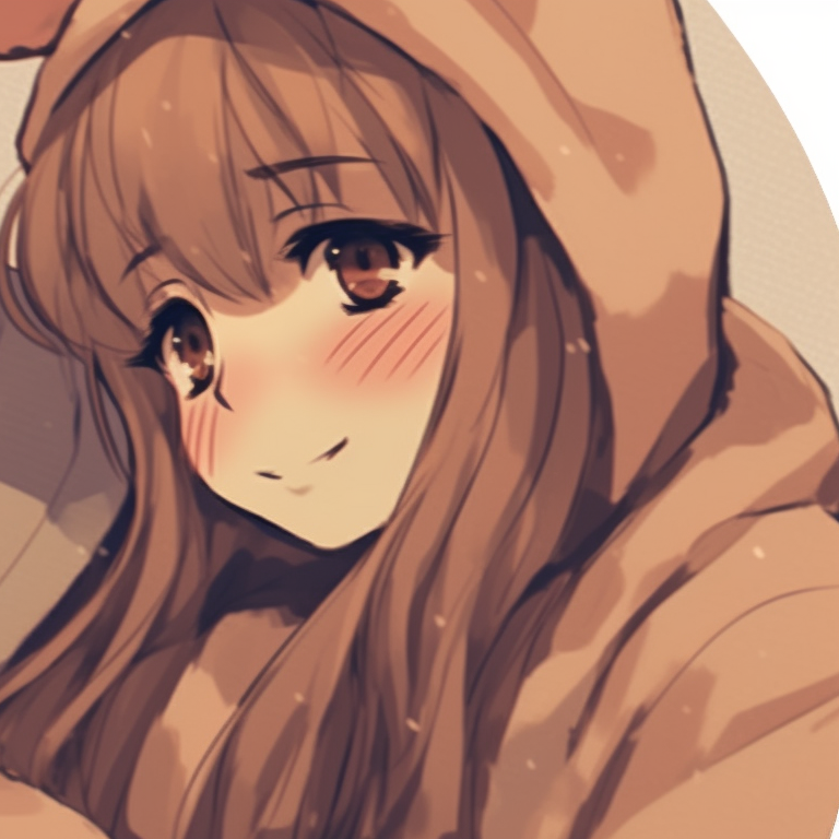 Two characters connected by a red string of fate, subtle colors and strong emotions portrayed. adorable cute matching pfp for your better half pfp for discord.