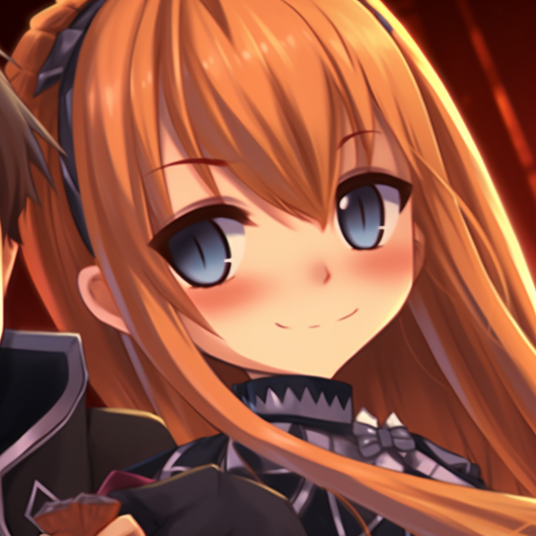 Kirito and Asuna as monsters, imaginative interpretation and stark contrast. halloween version pfp matching of kirito and asuna pfp for discord.