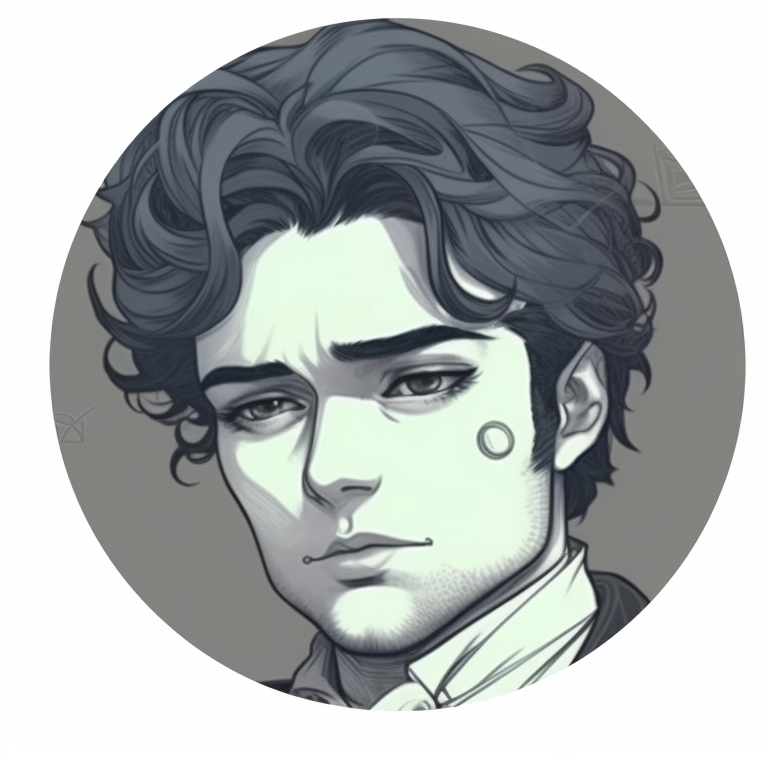 Two characters outlined, intricate linework and sophisticated style. debonair matching profile pics for friends pfp for discord.