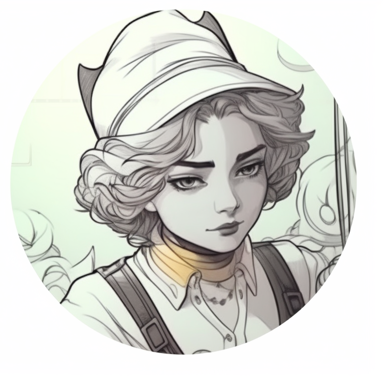 Two characters outlined, intricate linework and sophisticated style. debonair matching profile pics for friends pfp for discord.