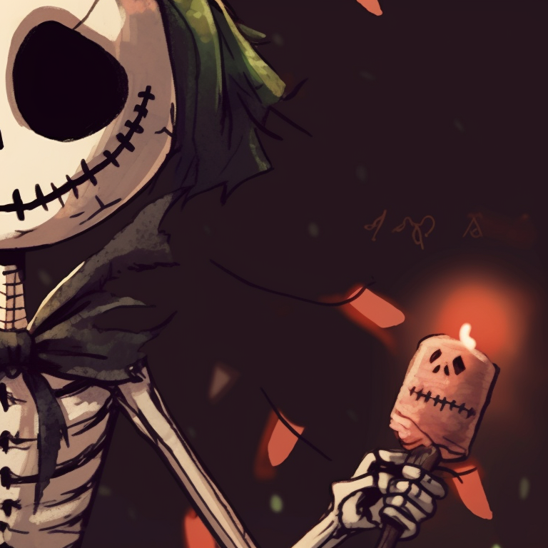 Two characters with glowing eyes and Christmas headbands, eerie aura. matching scary christmas pfp classic monster scenes pfp for discord.