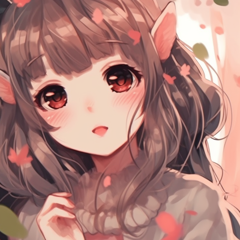 Two characters in whimsical attire, vibrant colors and exaggerated accessories. aesthetic inspired matching pfp pfp for discord.