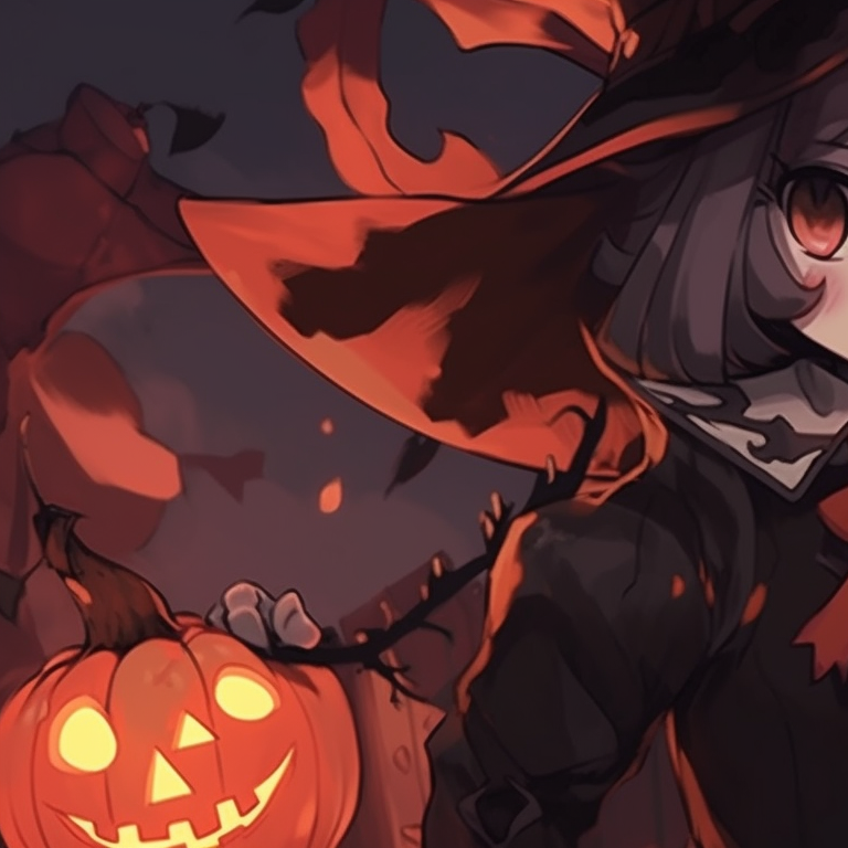 Two characters shrouded in mystery, dark colors and shadowed eyes, dressed as vampires. unique halloween matching pfp pfp for discord.