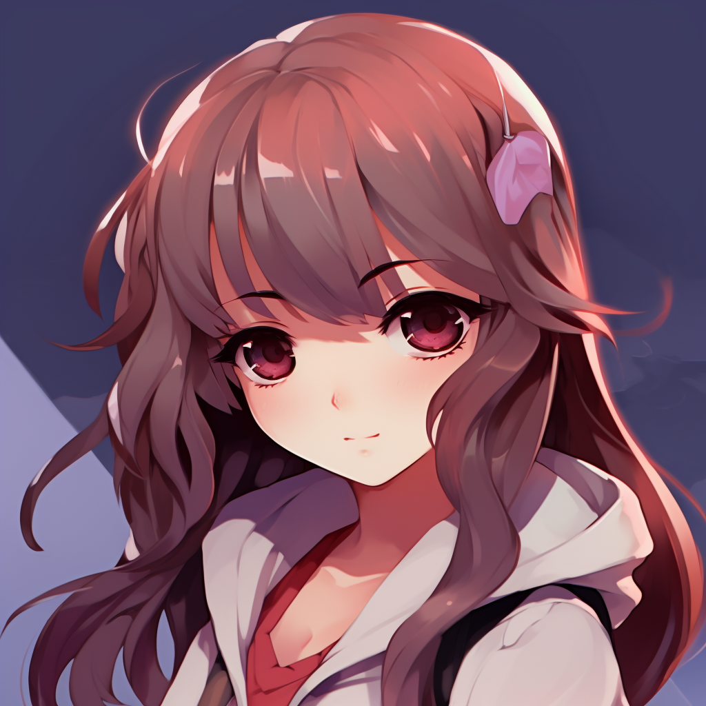 Remarkable anime avatar showcasing a soft art style and pastel tones. anime pfp cute avatars pfp for discord.