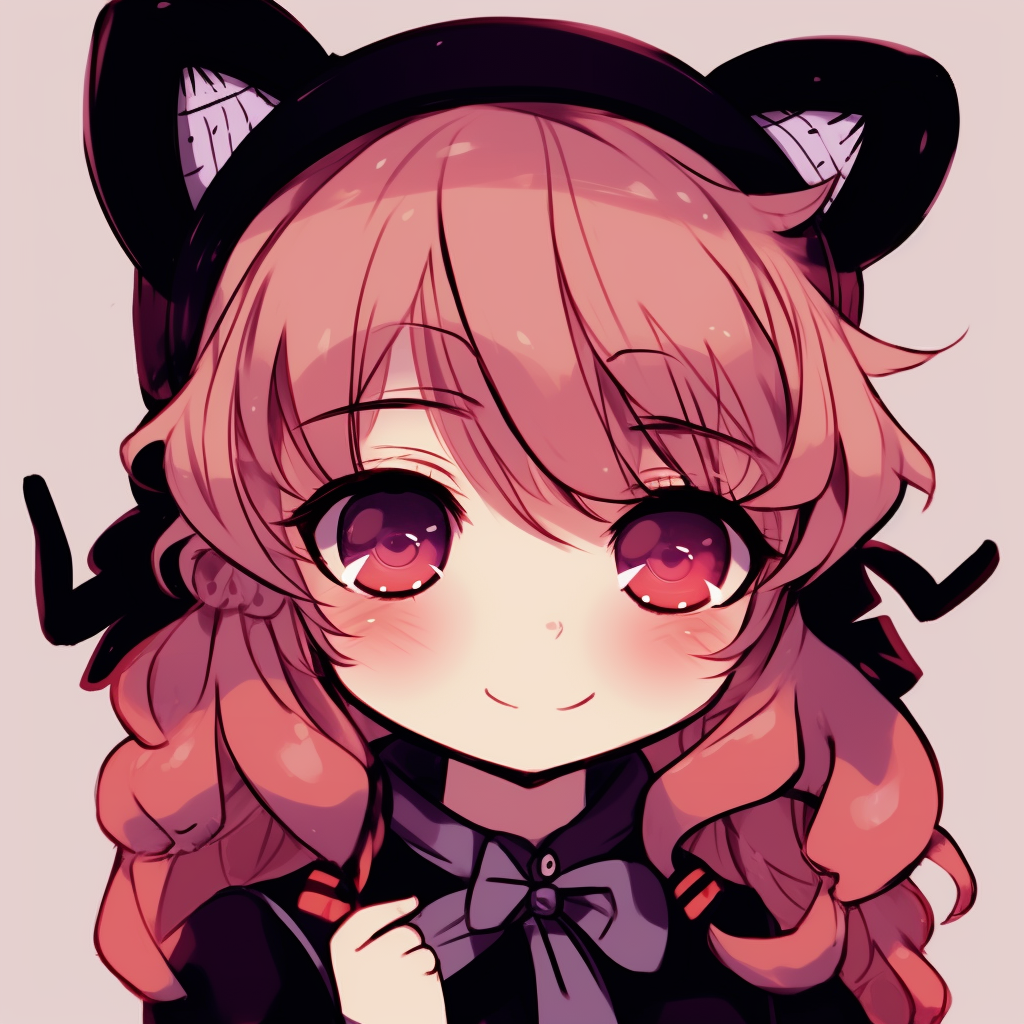 Anime profile picture in a dynamic, glowing cyberpunk style with neon accents and high-tech elements. trending aesthetic anime pfp anime pfp