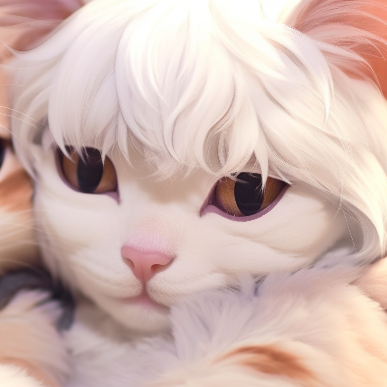 Two characters, under a starry sky, wearing matching cat onesies. adorable matching cat pfp pfp for discord.