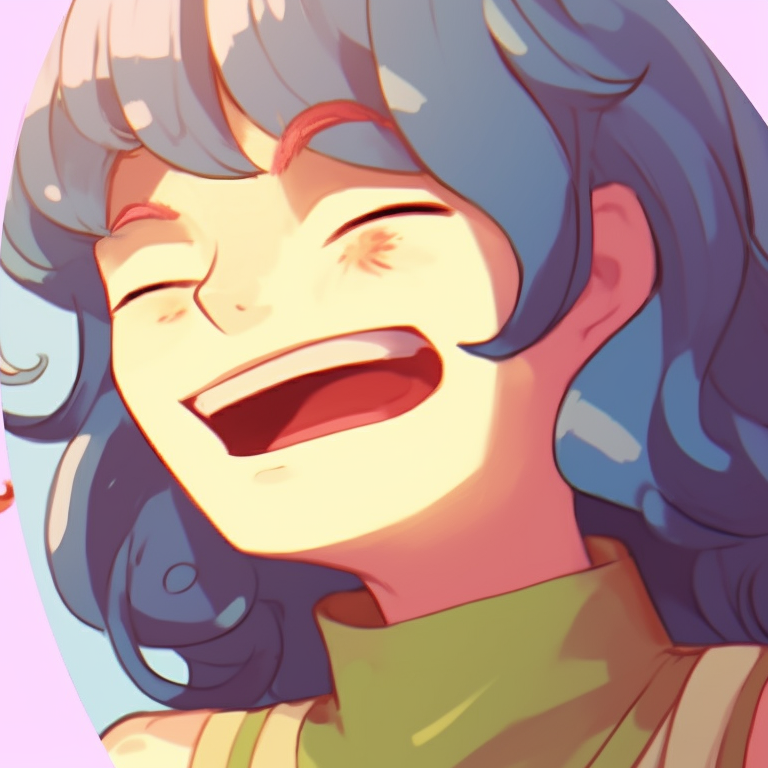 Two characters in jester outfits, bold shapes and pop of vibrant colors funny matching pfp designed for friends pfp for discord.