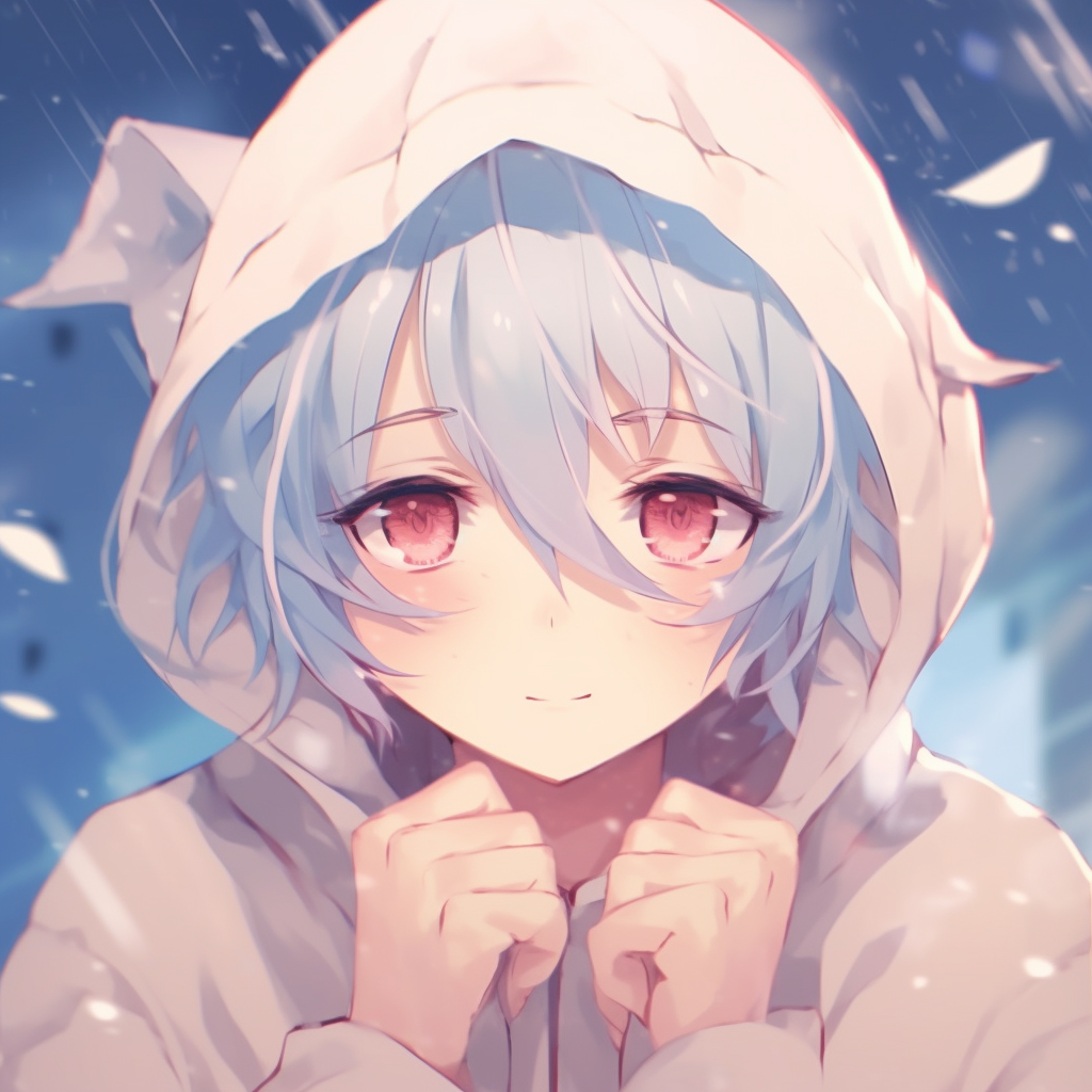 Smiling anime boy, emphasis on vibrant colors and cheerful expressions. kawaii anime pfp anime pfp