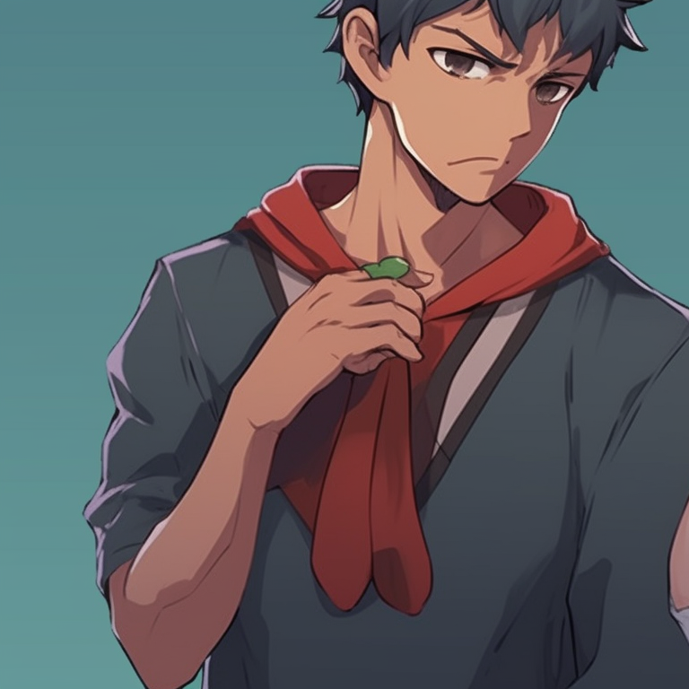 Luffy and Zoro in casual outfits, bold colors and loose lines, standing back-to-back. matching pfp concepts pfp for discord.