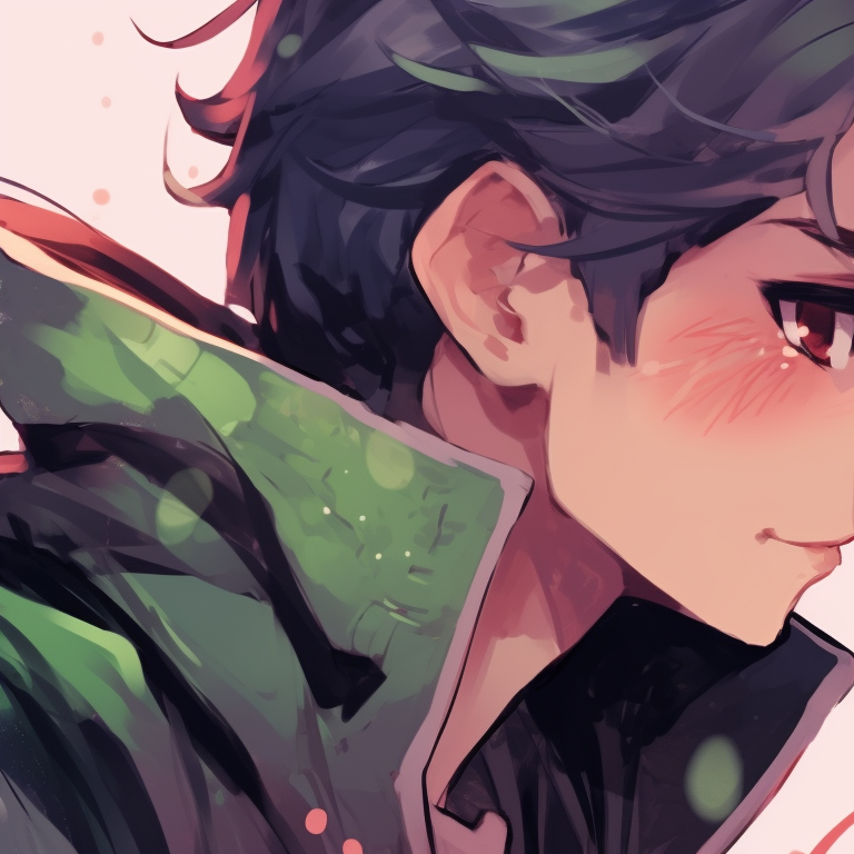 Two characters, urban casual attire and cool colors, looking off into the distance. pfp matching non-anime couples pfp for discord.