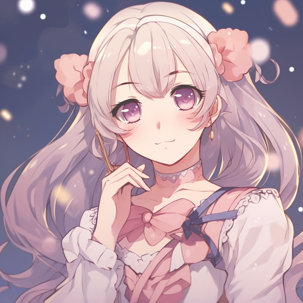 Detailed Close-up of Sailor Moon, high contrast and fine details. popular female anime pfp pfp for discord.