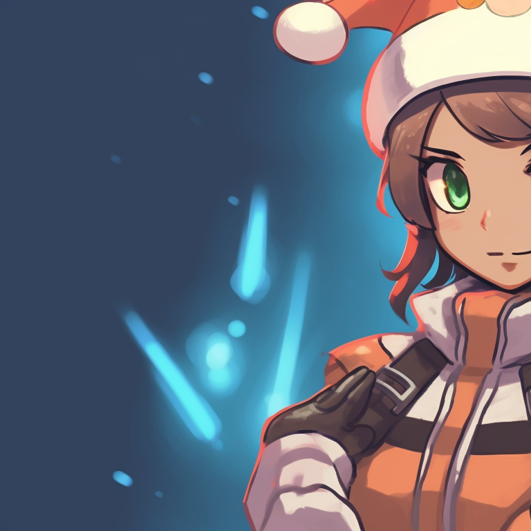 Two characters locked in a tense standoff, backdropped by Christmas decorations, muted tones and intense expressions. matching valorant christmas pfp skins pfp for discord.