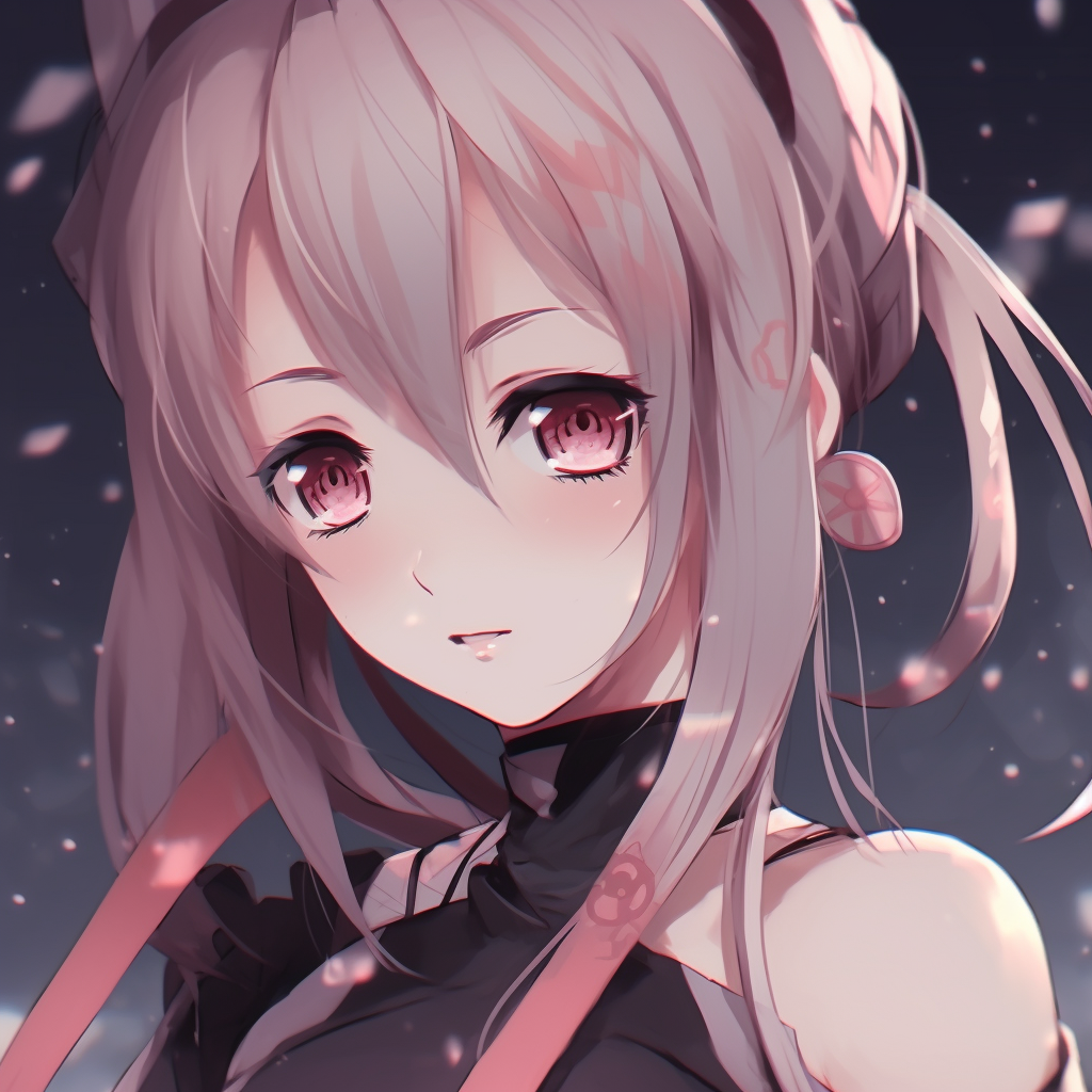 Detailed close-up of Sakura Haruno showing expressive eyes and refined hair strands. top female anime pfp pfp for discord.