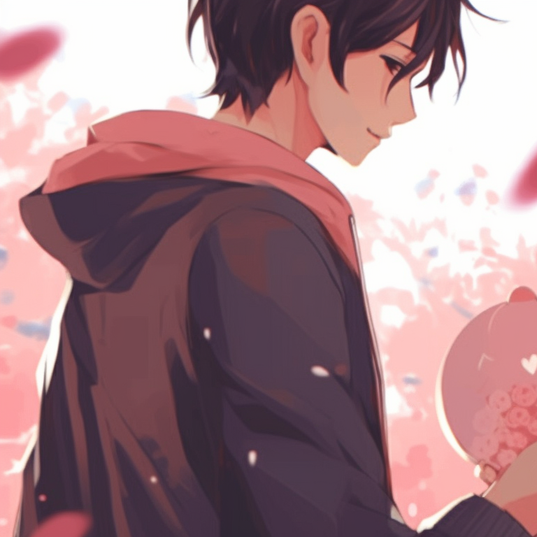 Two characters dressed in dark, Gothic clothing, complex lace patterning with heavy contrasting colors. couple match pfp in art style pfp for discord.