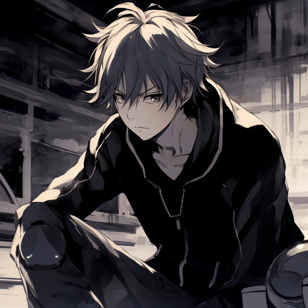 Close-up of Edward Elric, intense expressions and detailed shading. anime boy pfp inspirations anime pfp