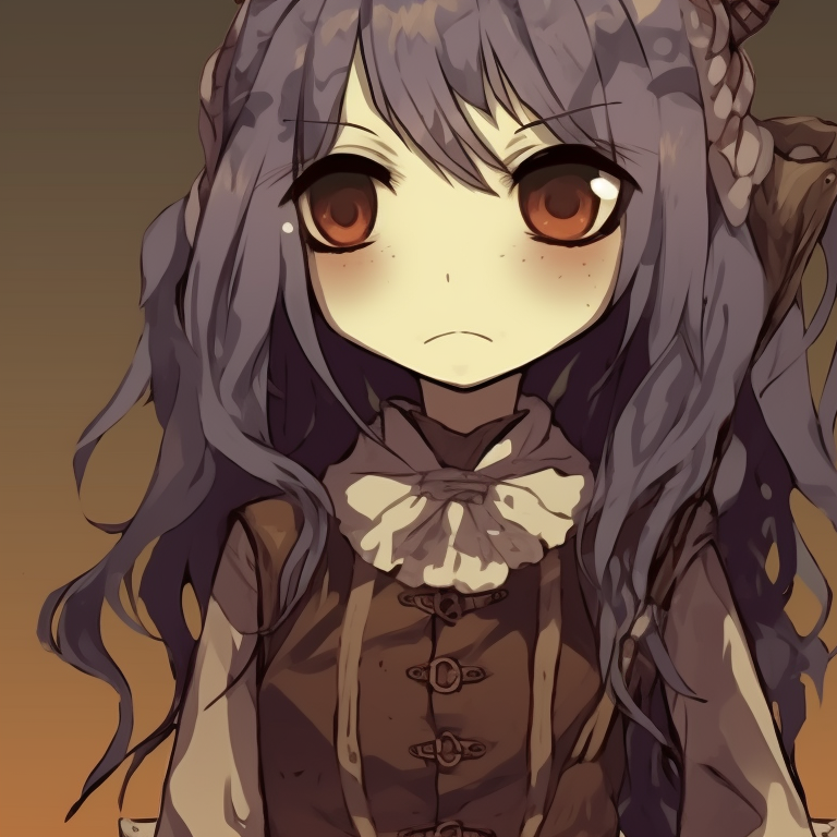 Two scarecrow characters, earthy tones with scarecrow texture detailing. find your perfect non anime halloween matching pfp pfp for discord.