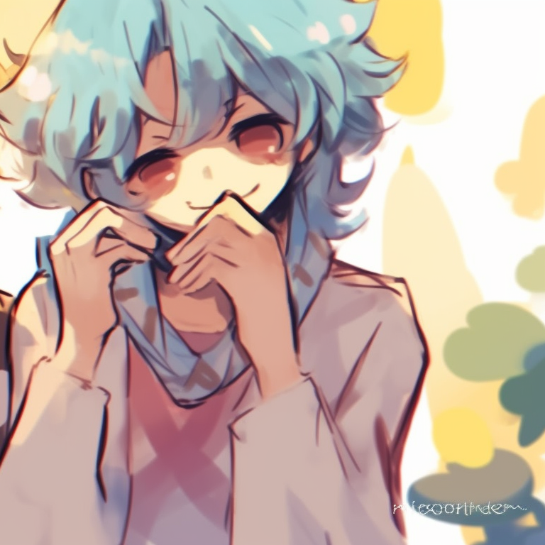 Three characters, pastel colors and cherry blossoms in the background sounding playful mood. creative matching trio pfp styles pfp for discord.