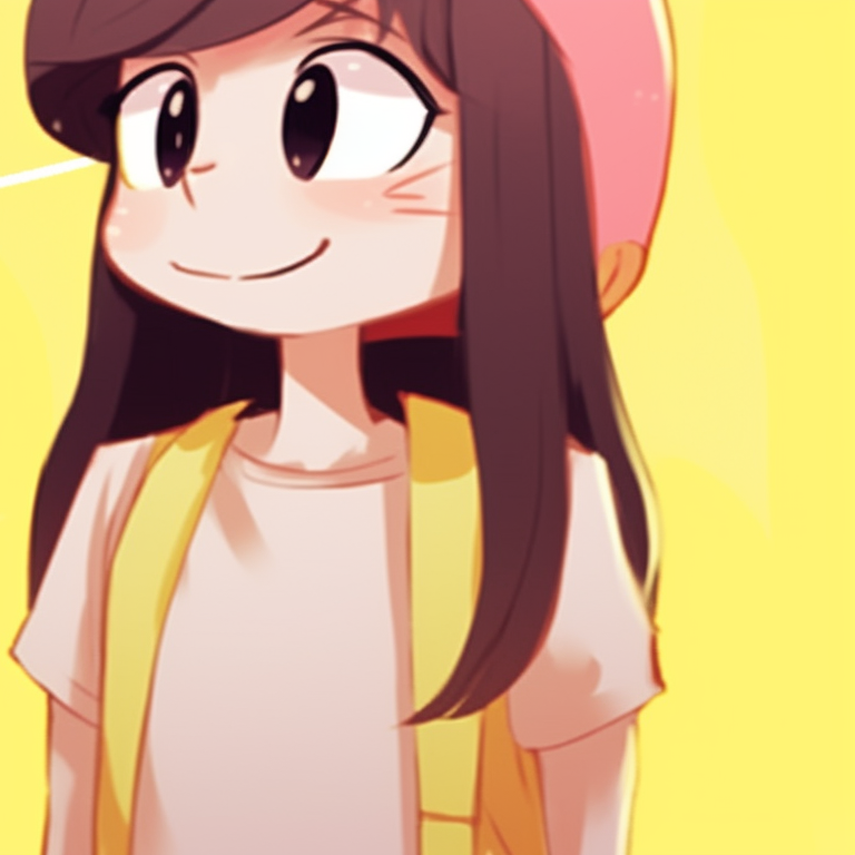 Two characters in funny face-off, strong contrasts and energetic expressions. comical matching pfp specifically for couples pfp for discord.